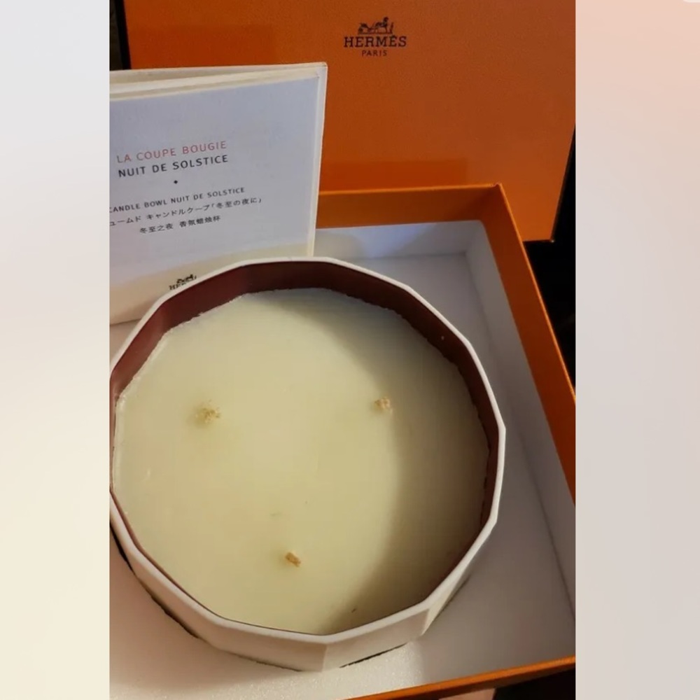 RARE Hermes 3 Wick Candle Nuit De Solstice new in Box